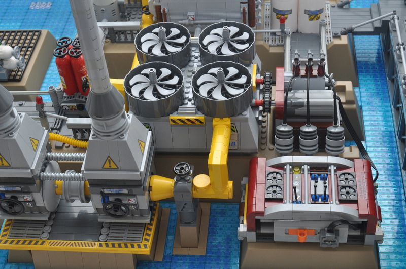Illustration for article titled Until today, you never knew you wanted a LEGO desalination plant